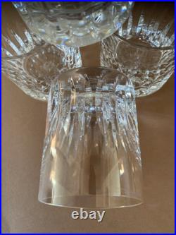 Lot De 6 Petits Verres à Whisky En Cristal De St Louis Modèle Jersey Lot De 6 Petits Verres à Whisky En Cristal De St Louis Modèle Jersey