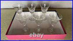 Lot De 6 Verres À Pied Cristal St Louis