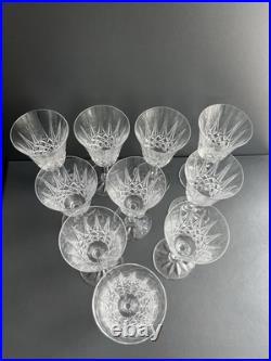 Lot de 10 Verres À Eau En Cristal Saint Louis Modèle Tarn Lot de 10 Verres À Eau En Cristal Saint Louis Modèle Tarn