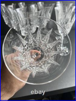 Lot de 10 Verres À Eau En Cristal Saint Louis Modèle Tarn Lot de 10 Verres À Eau En Cristal Saint Louis Modèle Tarn