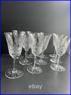 Lot de 10 Verres À Eau En Cristal Saint Louis Modèle Tarn Lot de 10 Verres À Eau En Cristal Saint Louis Modèle Tarn