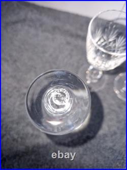 Lot de 10 Verres liqueur cristal saint louis modèle Massenet Haut 9,8 cm