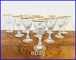 Lot de 11 verres à eau en cristal Saint-Louis Modèle Lozère 630002