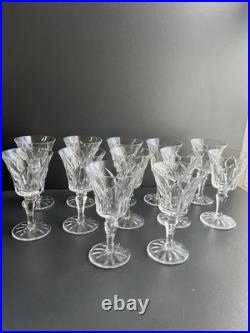 Lot de 12 Verres À Vin Rouge En Cristal Saint Louis Modèle Camargue