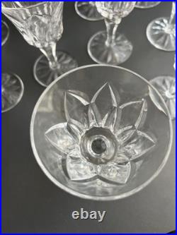 Lot de 12 Verres À Vin Rouge En Cristal Saint Louis Modèle Camargue