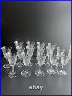 Lot de 15 Verres À Vin n Cristal Saint Louis Modèle Tarn