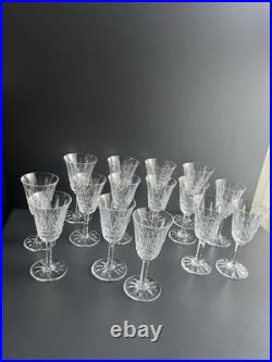 Lot de 15 Verres À Vin n Cristal Saint Louis Modèle Tarn