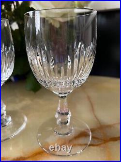 Lot de 2 verres à eau Cristal Saint Louis modèle Liane estampillés très bon état