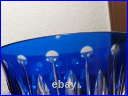 Lot de 6 VERRES à VIN ROEMER en Cristal de SAINT LOUIS MODÈLE Tommy A RESTAURER