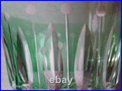 Lot de 6 VERRES à VIN ROEMER en Cristal de SAINT LOUIS MODÈLE Tommy A RESTAURER