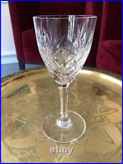Lot de 6 verres à eau Cristal Saint-Louis modèle Chantilly très bon état