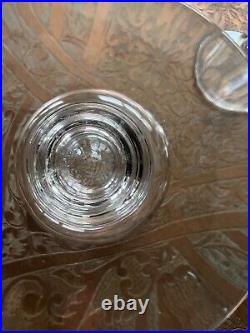 Lot de 6 verres à vin Cristal Saint Louis modèle Manet signés