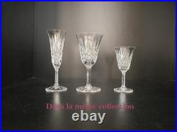 Lot de 6 verres à vin blanc cristal taillé Saint ST Louis modèle Tarn 14 cm Lot de 6 verres à vin blanc cristal taillé Saint ST Louis modèle Tarn 14 cm