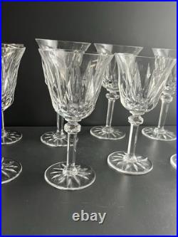 Lot de 8 Verres eau En Cristal Saint Louis Modèle Provence