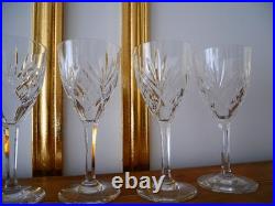Lot verres à eau cristal taillé Saint ST Louis Chantilly 17.6 cm Lot verres à eau cristal taillé Saint ST Louis Chantilly 17.6 cm