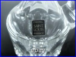 Magnifique Grand Carafe Cristal Taille Modèle Chambord St Louis Signe + Etiquet