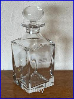 Magnifique carafe a whisky en cristal de ST LOUIS / Saint Louis / Jamais servie