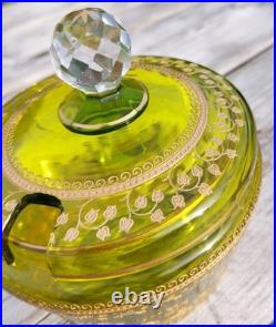 Moutardier Confiturier Liberty Cristal Saint Louis