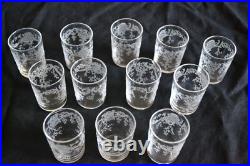 Petit service cabaret verres à liqueurs ou alcool cristal saint louis talma Petit service cabaret verres à liqueurs ou alcool cristal saint louis talma