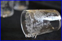 Petit service cabaret verres à liqueurs ou alcool cristal saint louis talma Petit service cabaret verres à liqueurs ou alcool cristal saint louis talma