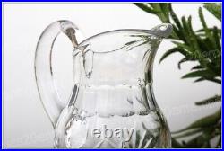 Pichet à eau ou broc en cristal de St Louis modèle Chantilly Water pitcher