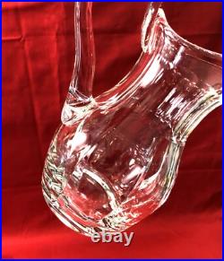 Pichet / broc à eau en cristal SAINT LOUIS modèle CERDAGNE 22 cm Verseuse Carafe Pichet / broc à eau en cristal SAINT LOUIS modèle CERDAGNE 22 cm Verseuse Carafe