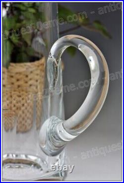 Pichet canette en cristal de Saint Louis modèle Caton Pitcher