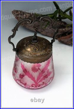 Pot à biscuits en cristal de Saint Louis Cookie jar