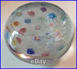 Rare Presse Papier Sulfure Paperweight St Louis Baccarat Clichy