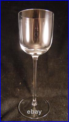 Rare service de 6 roemers en cristal de Saint Louis modèle Diane