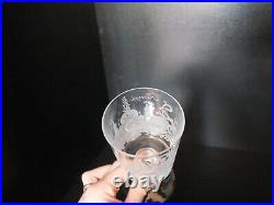 Rare verre cristal Exposition Maritime du Havre 1887 Baccarat ou Saint ST louis
