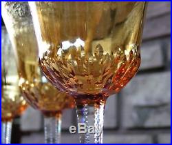 Roemer / Verre à vin du Rhin Thistle Saint Louis. 8 verres