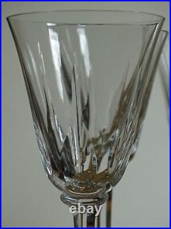 SAINT LOUIS 4 VERRES A VIN ROUGE BOURGOGNE EN CRISTAL MODELE CERDAGNE ht 16 cm SAINT LOUIS 4 VERRES A VIN ROUGE BOURGOGNE EN CRISTAL MODELE CERDAGNE ht 16 cm