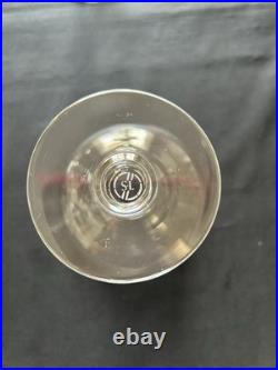 SAINT LOUIS 6 Superbes Coupes à Champagne en Cristal Soufflé 2