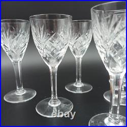 SAINT-LOUIS 6 VERRES À PORTO EN CRISTAL Modèle CHANTILLY Lot2