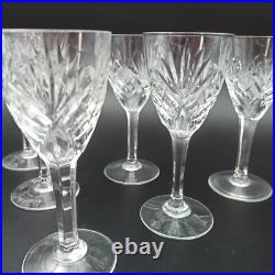 SAINT-LOUIS 6 VERRES À PORTO EN CRISTAL Modèle CHANTILLY Lot2