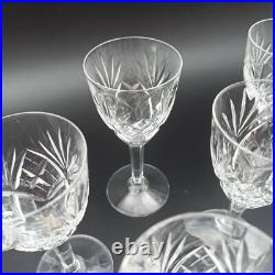 SAINT-LOUIS 6 VERRES À PORTO EN CRISTAL Modèle CHANTILLY Lot2