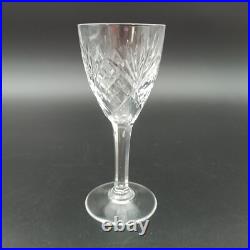SAINT-LOUIS 6 VERRES À PORTO EN CRISTAL Modèle CHANTILLY Lot2