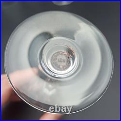 SAINT-LOUIS 6 VERRES À PORTO EN CRISTAL Modèle CHANTILLY Lot2