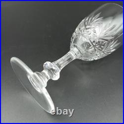 SAINT-LOUIS 6 VERRES À PORTO EN CRISTAL Modèle MASSENET