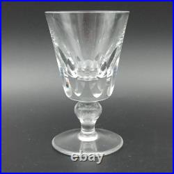 SAINT-LOUIS 6 VERRES À VIN BLANC EN CRISTAL Modèle JERSEY 11,3 cm
