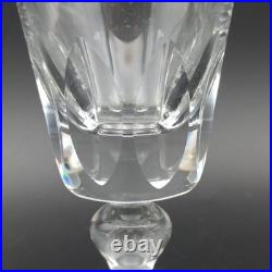 SAINT-LOUIS 6 VERRES À VIN BLANC EN CRISTAL Modèle JERSEY 11,3 cm