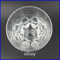 SAINT-LOUIS 6 VERRES À VIN BLANC EN CRISTAL Modèle JERSEY 11,3 cm