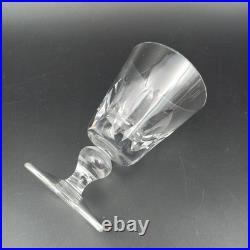 SAINT-LOUIS 6 VERRES À VIN BLANC EN CRISTAL Modèle JERSEY 11,3 cm