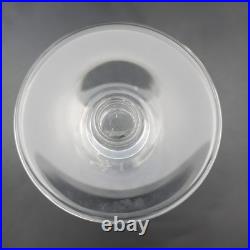 SAINT-LOUIS 6 VERRES À VIN BLANC EN CRISTAL Modèle JERSEY 11,3 cm