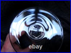 SAINT LOUIS CHANTILLY 6 VERRES A PORTO CRISTAL 14 cm