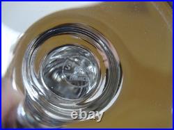 SAINT LOUIS CRISTAL 1 JOLIE BOUGEOIR ht 22,5 cm signé