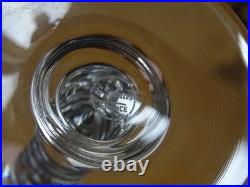 SAINT LOUIS CRISTAL 1 JOLIE BOUGEOIR ht 22,5 cm signé