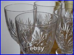 SAINT LOUIS CRISTAL 6 ANCIENS PETITS VERRES A LIQUEUR MASSENET TAILLER ht 9,5 cm SAINT LOUIS CRISTAL 6 ANCIENS PETITS VERRES A LIQUEUR MASSENET TAILLER ht 9,5 cm