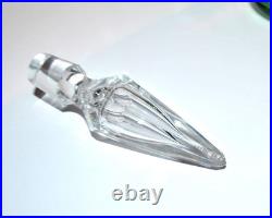 SAINT-LOUIS Carafe MOSELLE en cristal doublé Overlay vert taille 9408 H32cm